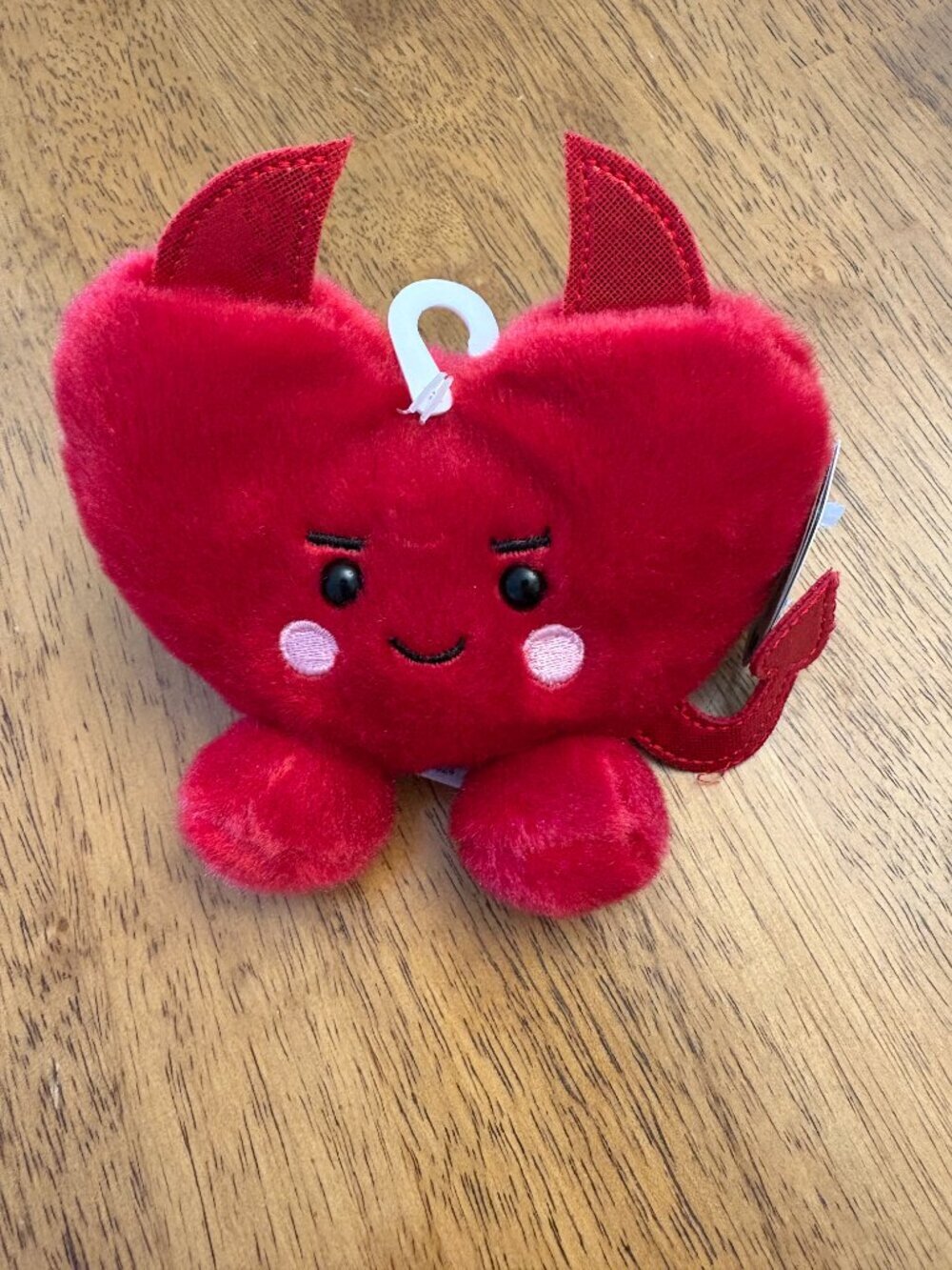 Aurora Palm Pals Red Heart Devil Plush Collectible Holiday Valentines